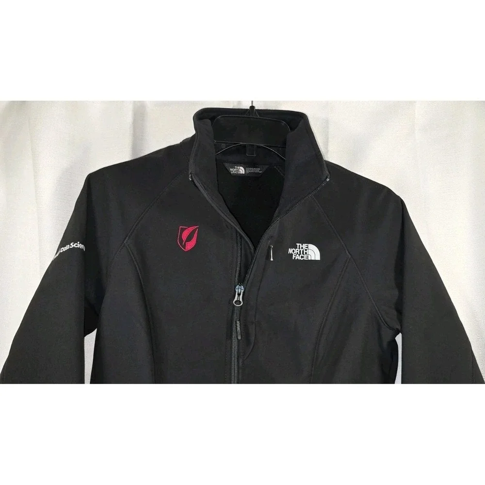 The North Face Womens Apex Bionic Softshell Jacket Black Small Full Zip‎ Coat